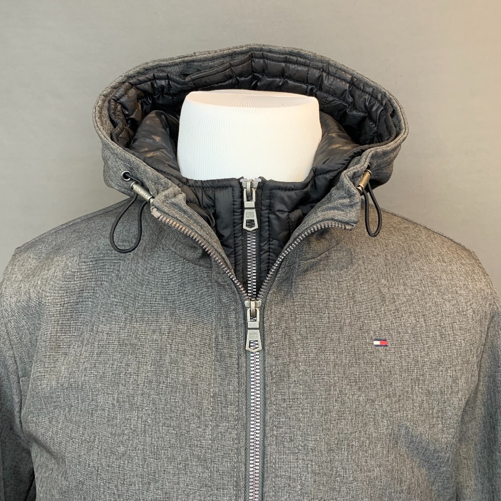 SOLD | Tommy Hilfiger Hooded Coat EUC